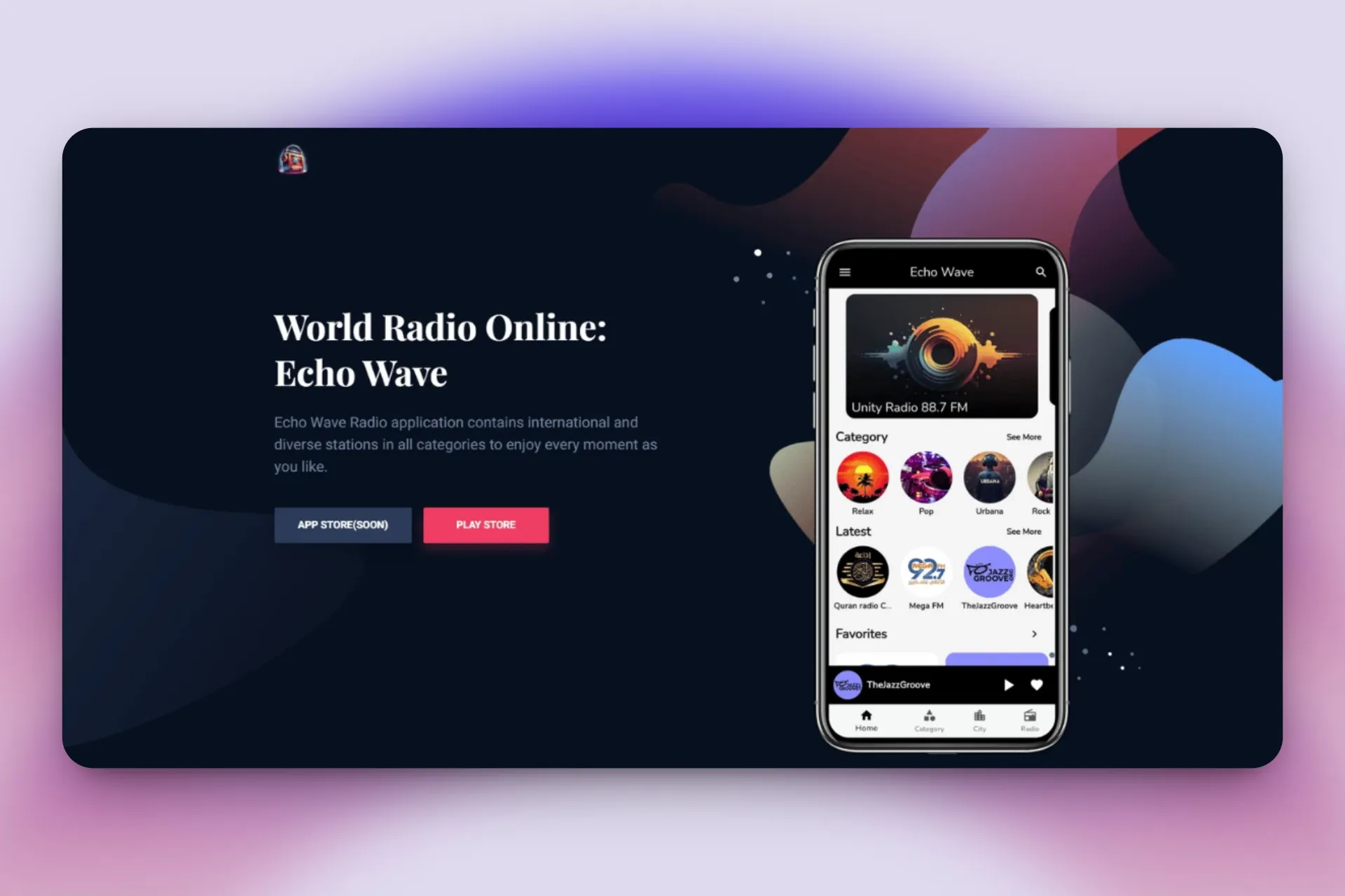Echo Wave Web preview
