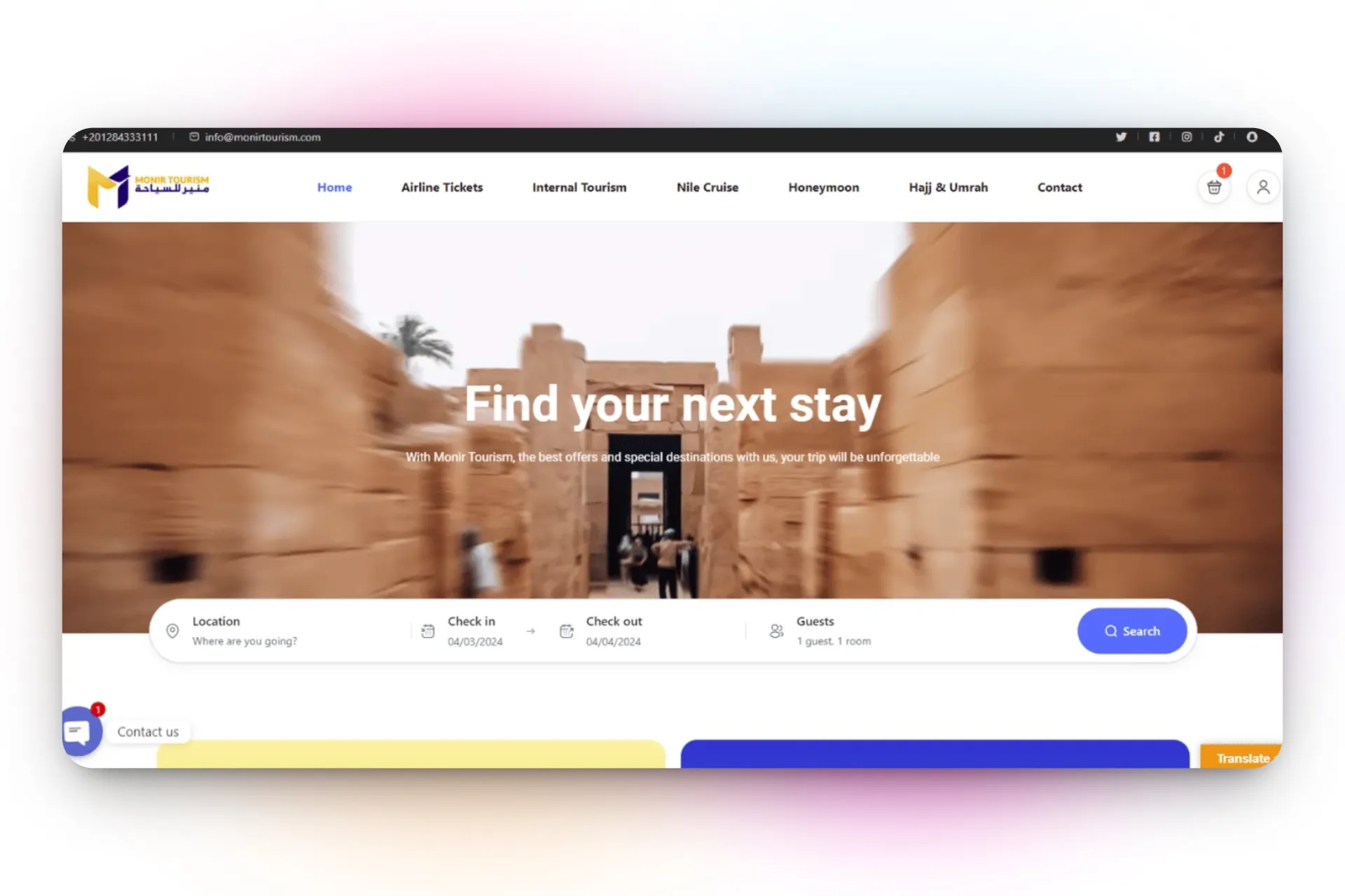 Monir Tourism preview
